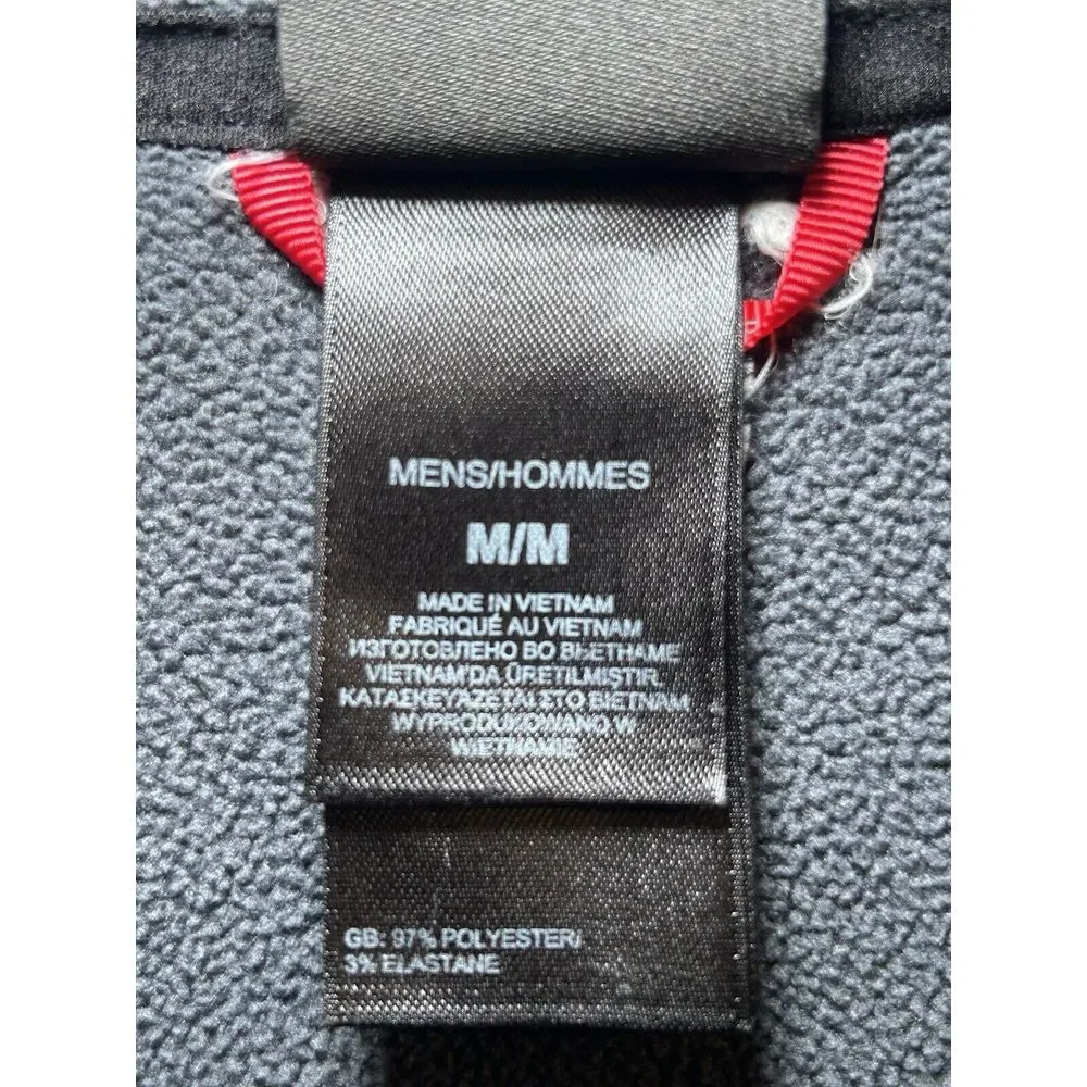 The North Face Men's Medium‎ Full Zip Millerton Gray/ Black Jacket